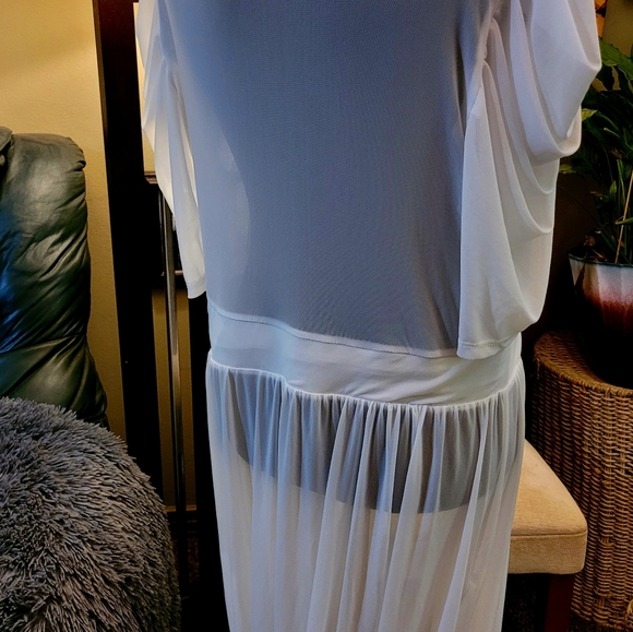 The Curve by Judani Sheer Duster Top - Picture 6 of 7